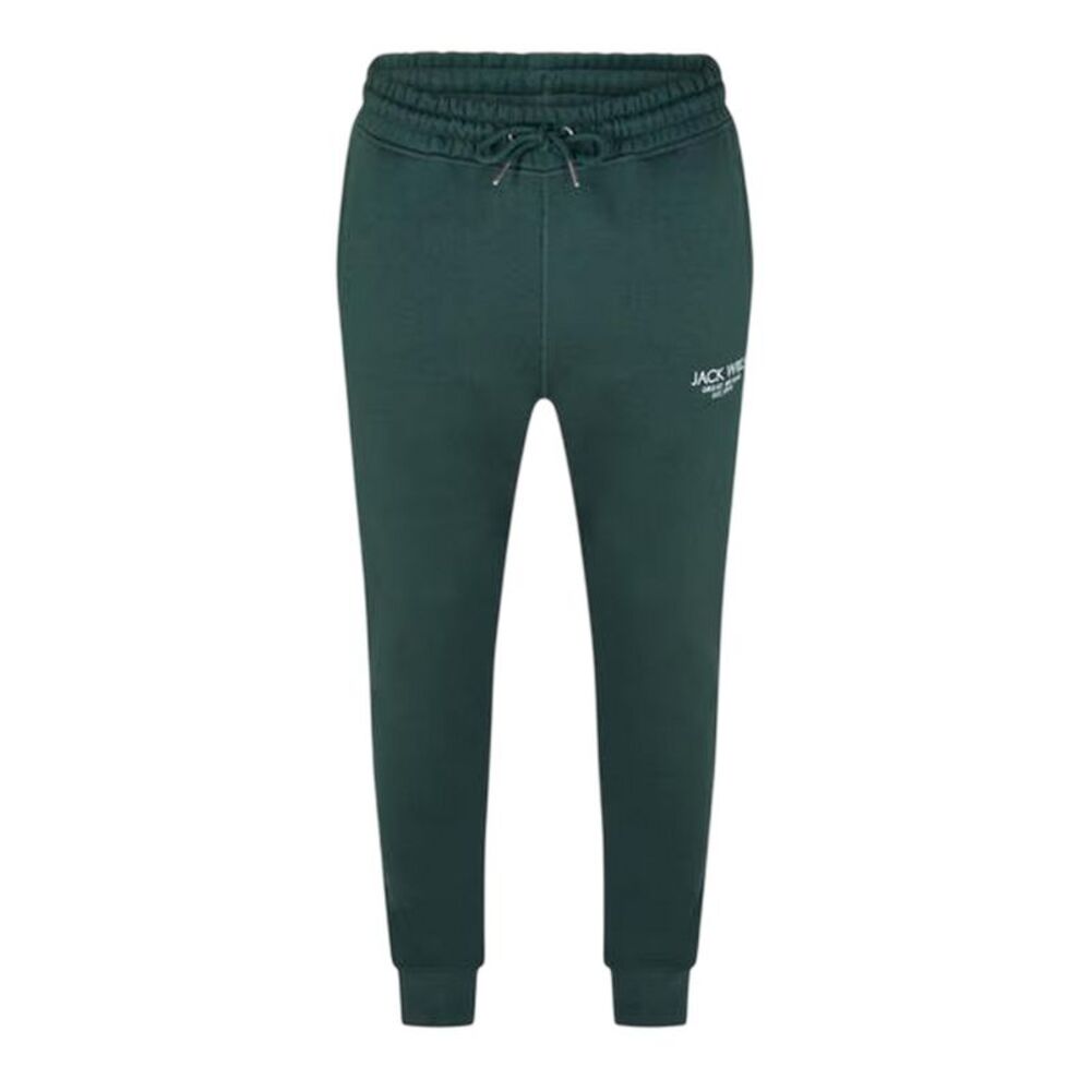 Jack Wills Mens Haydor Cotton Logo Joggers / Pine